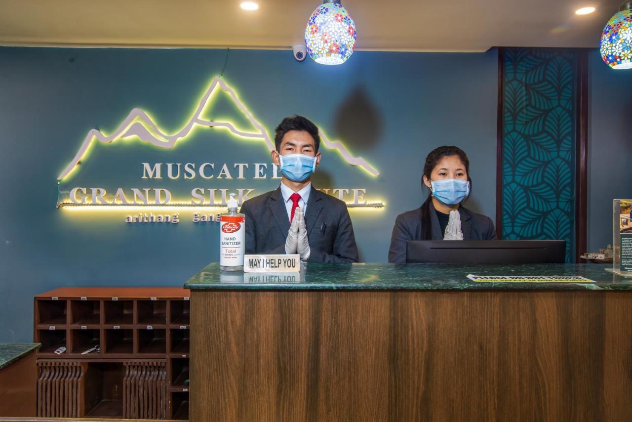 Muscatel Grand Silkroute - 300 Mts From Mg Marg 甘托克 外观 照片